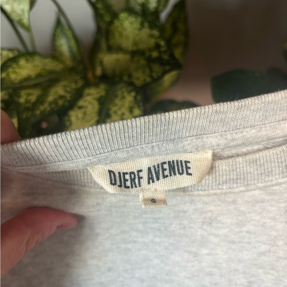 Djerf Avenue Staple Sweatshirt Grey - Picture 5 of 6